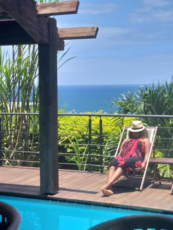 Suite Indigo Jacuzzi Prive Piscine Vue Mer Acces Cuisine Laverie Saint Pierre Exterior foto
